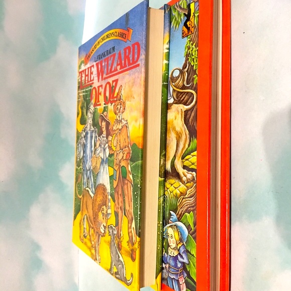 WIZARD OF OZ VTG 80s HARDCOVER CHAPTER BOOK BUNDLE - Picture 10 of 15
